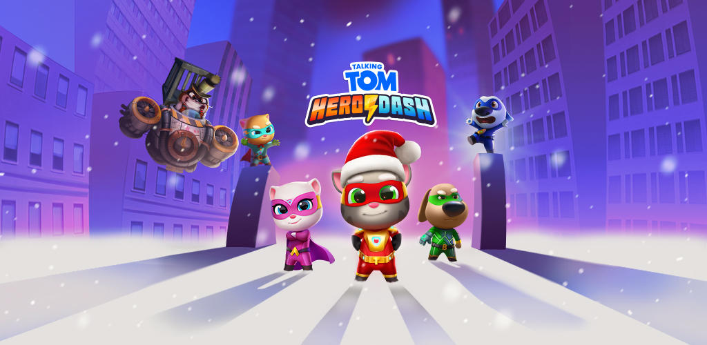 Banner of Talking Tom Hero Dash 