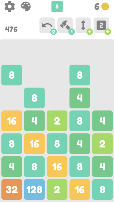 fusion of number Game Screenshot