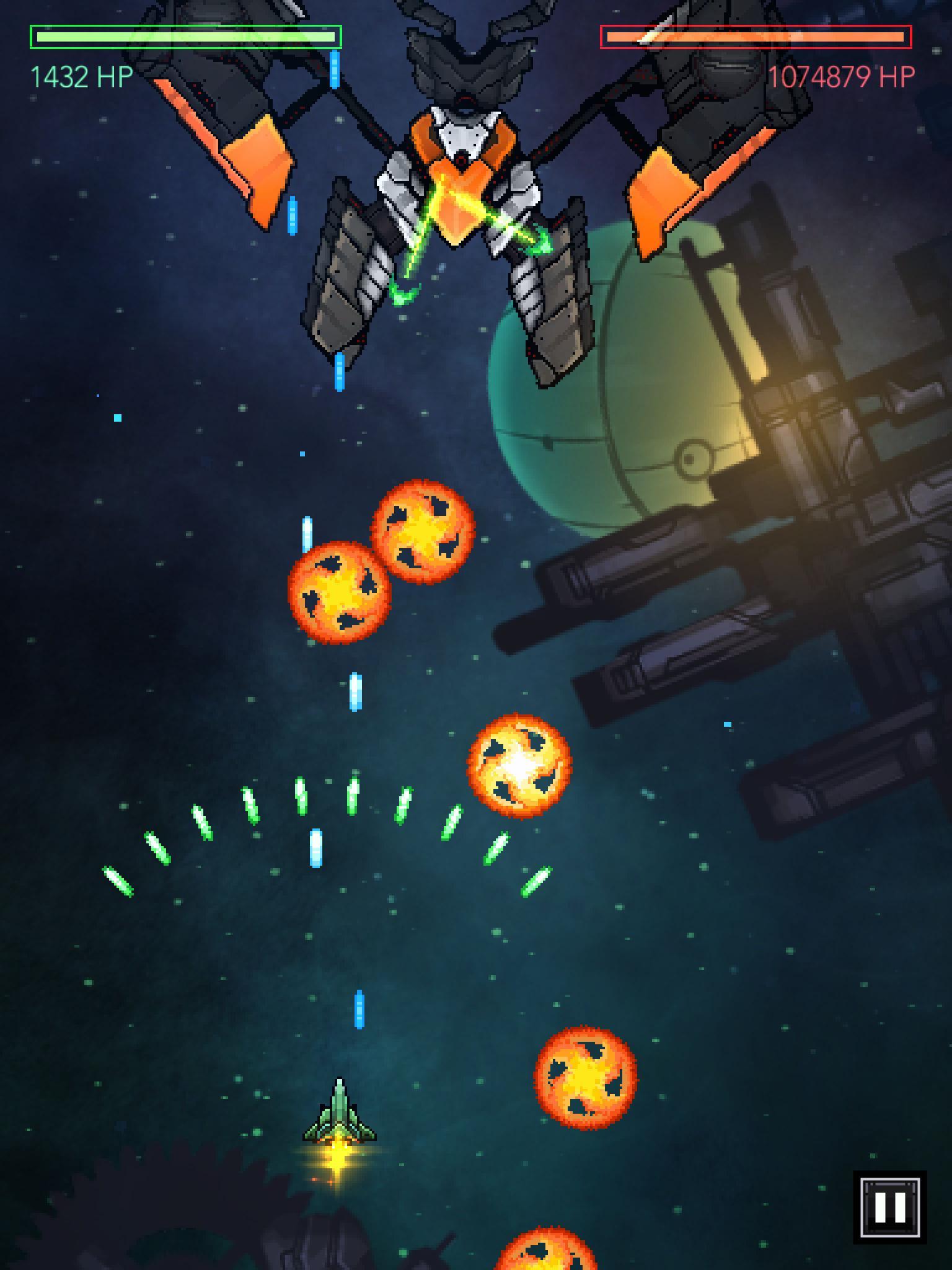Gemini Strike Space Shooter Game Screenshot