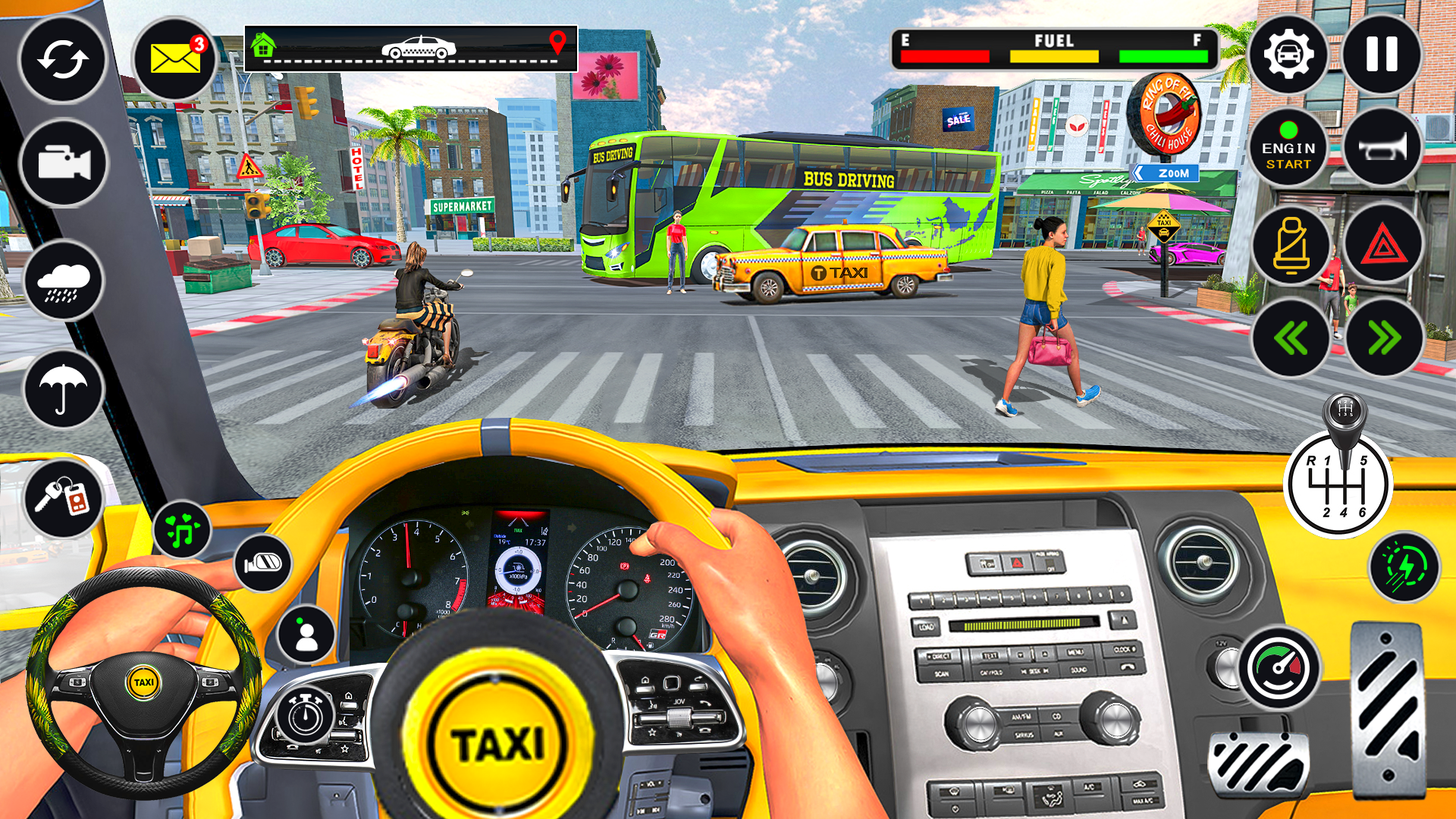 Taxi Driver Simulator Car Parking