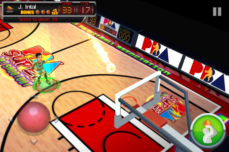 Super 3-Point Shootout Game Screenshot