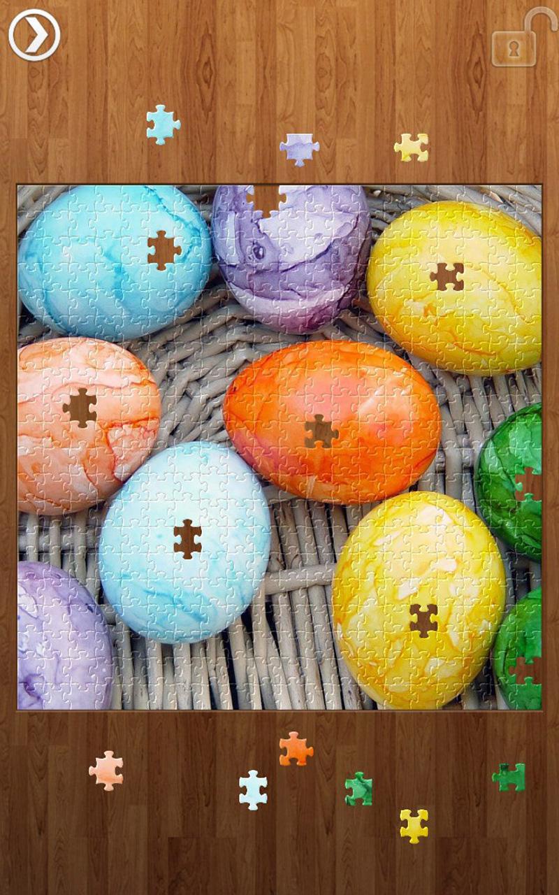 Easter Jigsaw Puzzles Game Screenshot