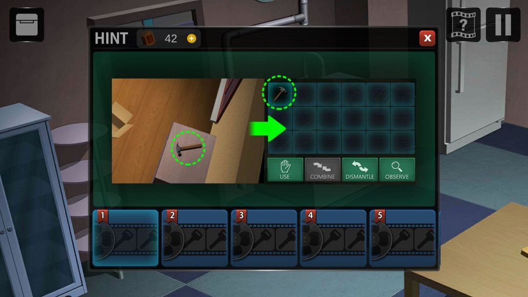 Screenshot of 13 Puzzle Rooms:  Escape game