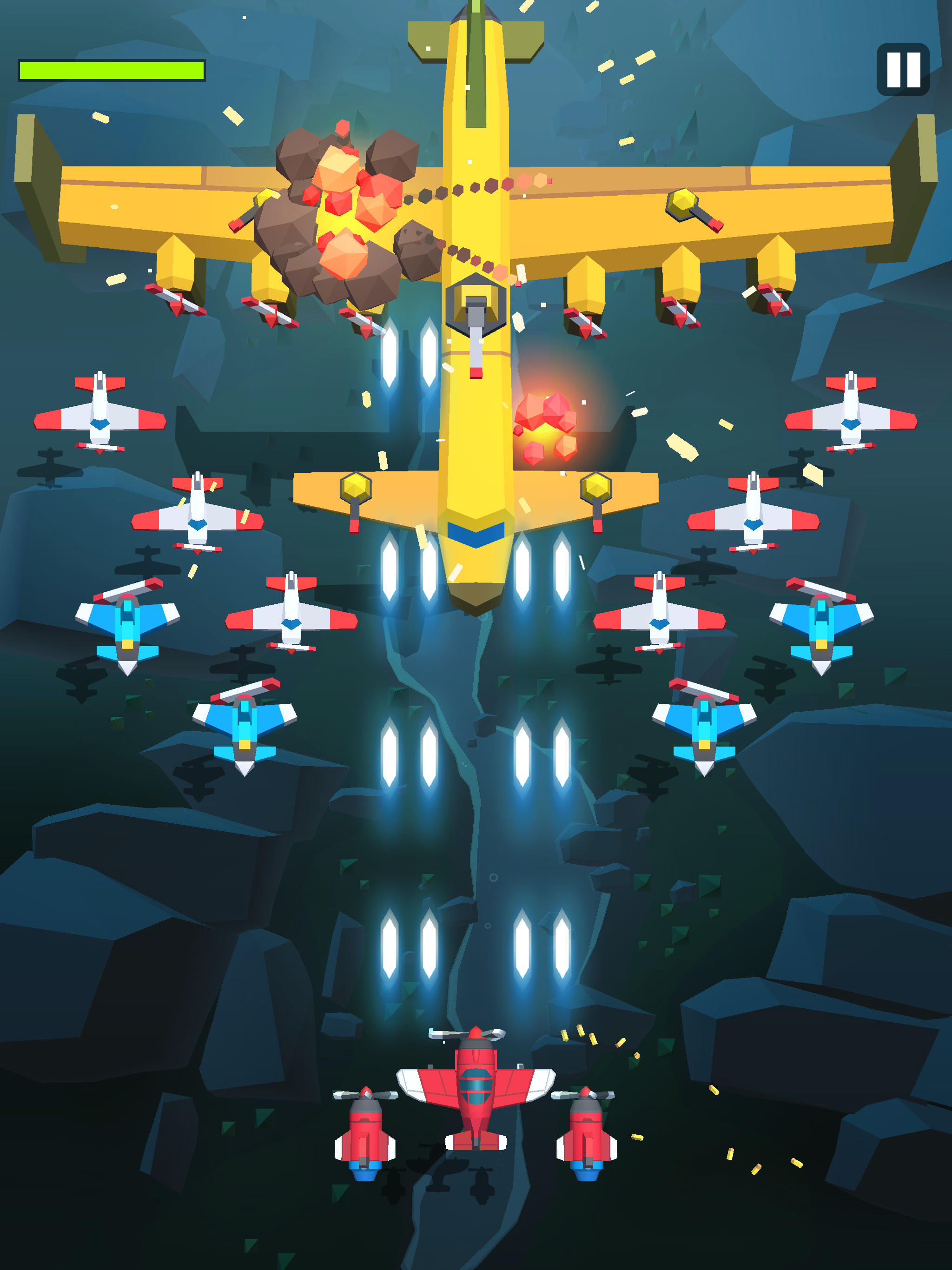 Burning Sky: Aircraft Combat Game Screenshot