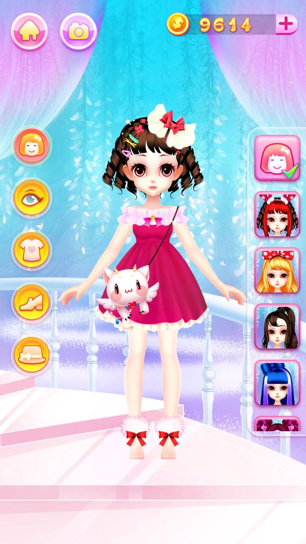 公主美髮沙龍2: 公主美妝化妝遊戲遊戲截圖