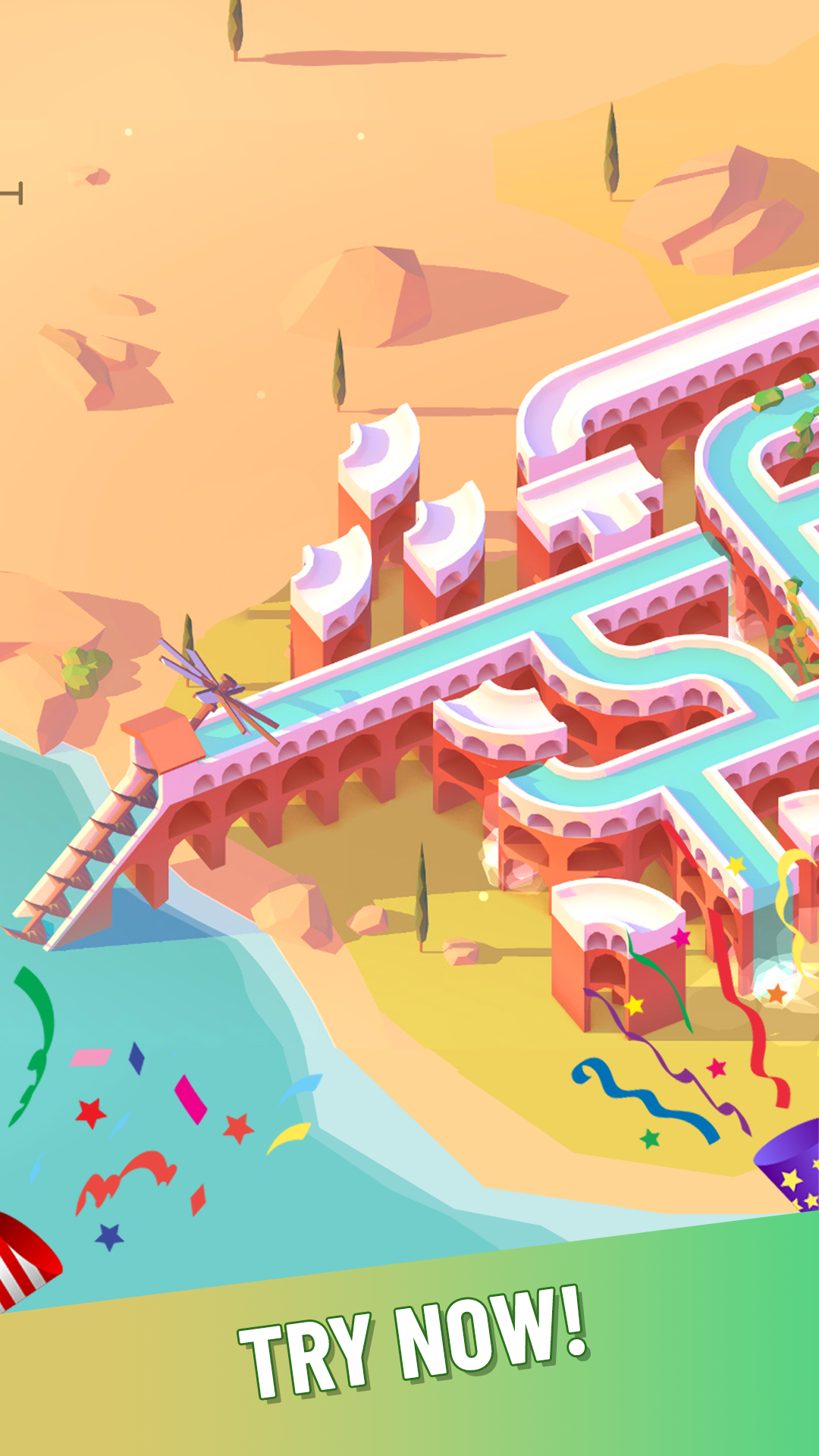 Water Connect Flow Game Screenshot