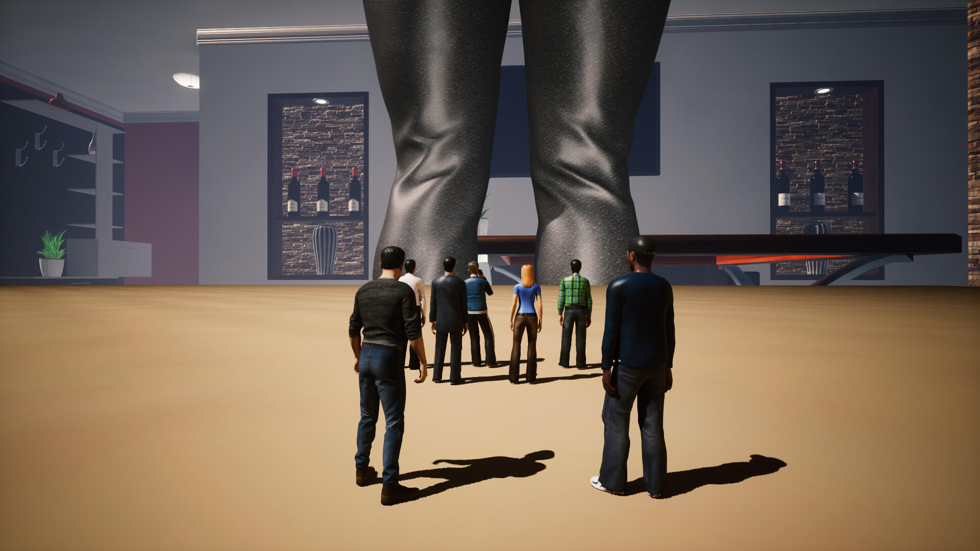 Girl Who Shrunk the Neighbors Game Screenshot