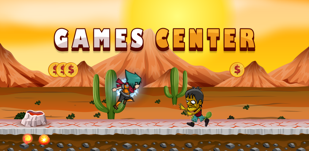 Banner of Games Center 