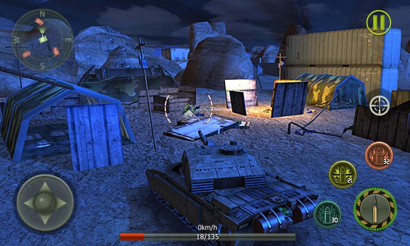 Tank Strike 3D screenshot game