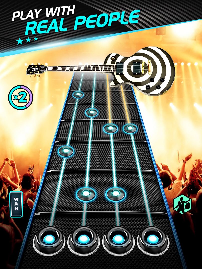 Screenshot of Guitar Band Battle