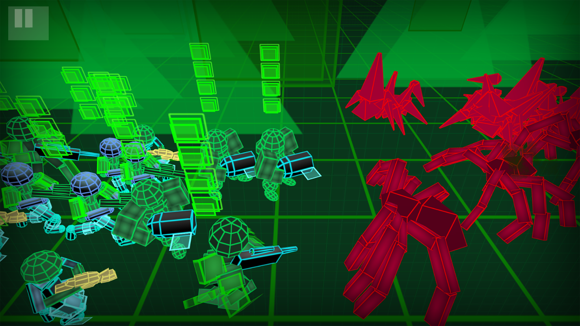 Stickman Neon Spiders Battle Game Screenshot