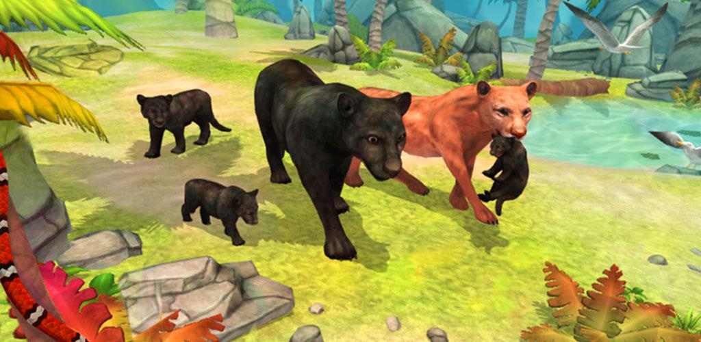 Banner of Panther Family Sim အွန်လိုင်း - အွန်လိုင်းတွင် ကစားပါ။ 2.16