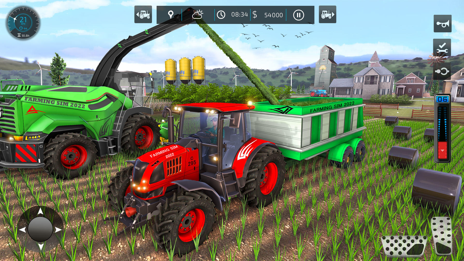 Tractor Simulator : Farm Saga Game Screenshot