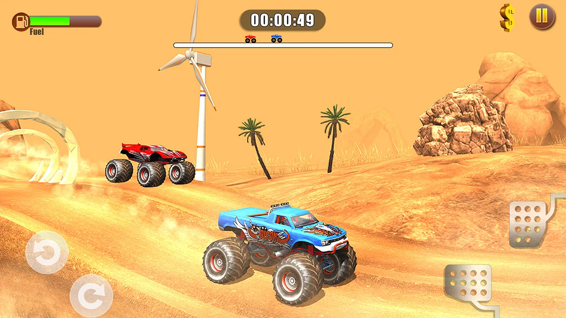 Offroad Monster Truck Game Game Screenshot