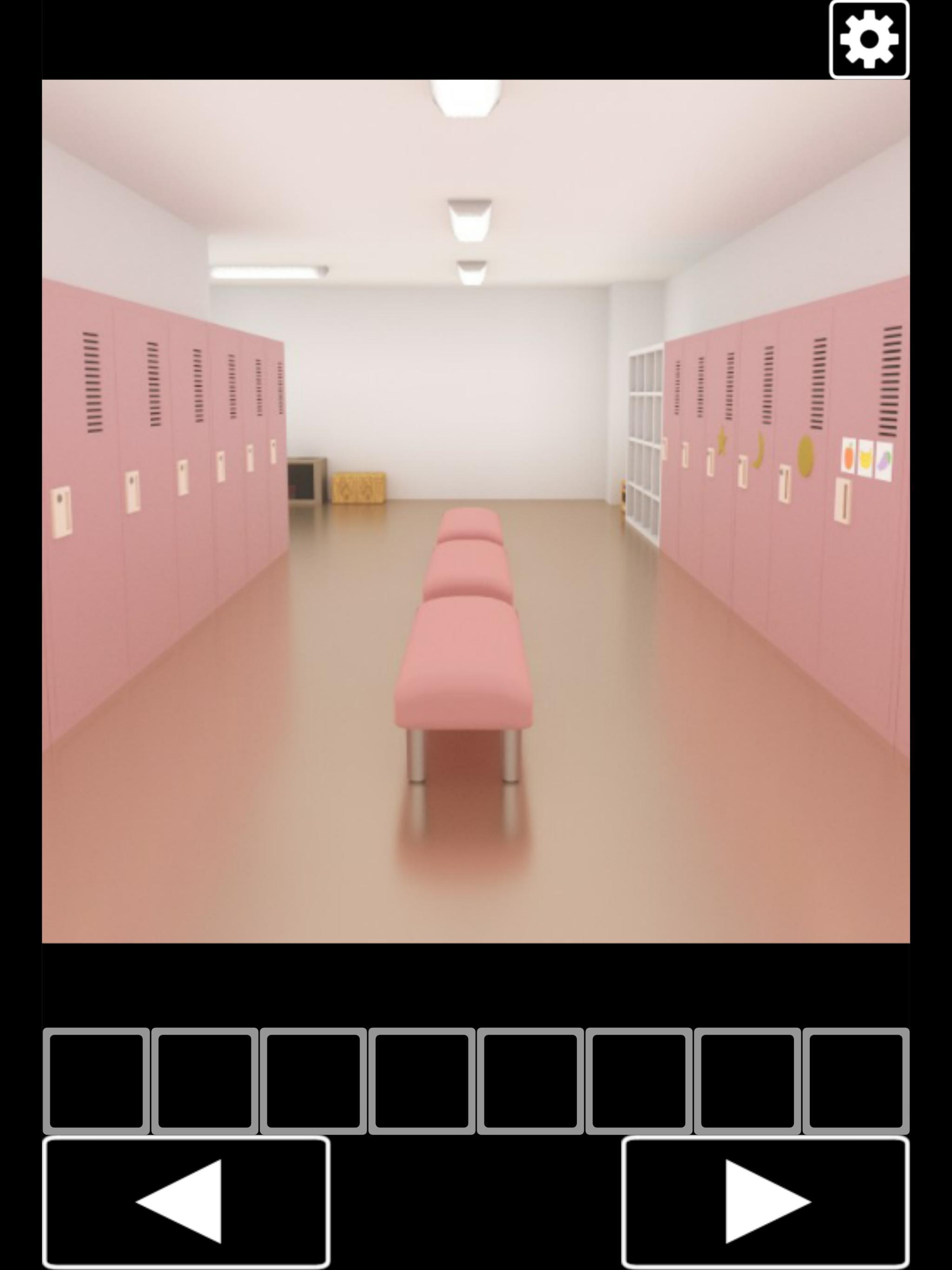 脱出ゲーム 女子更衣室からの脱出 Game Screenshot