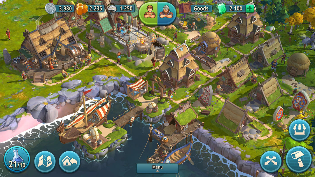 Screenshot of Rise of Cultures: Kingdom game