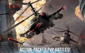 Modern War Choppers: Shooter Game Screenshot