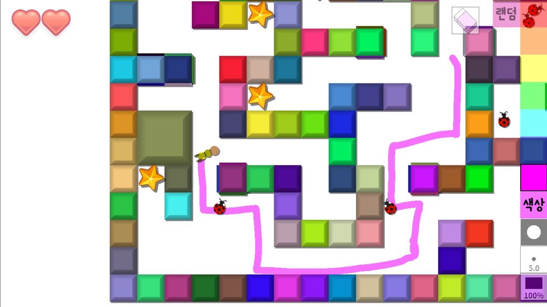 Screenshot of Paint Game
