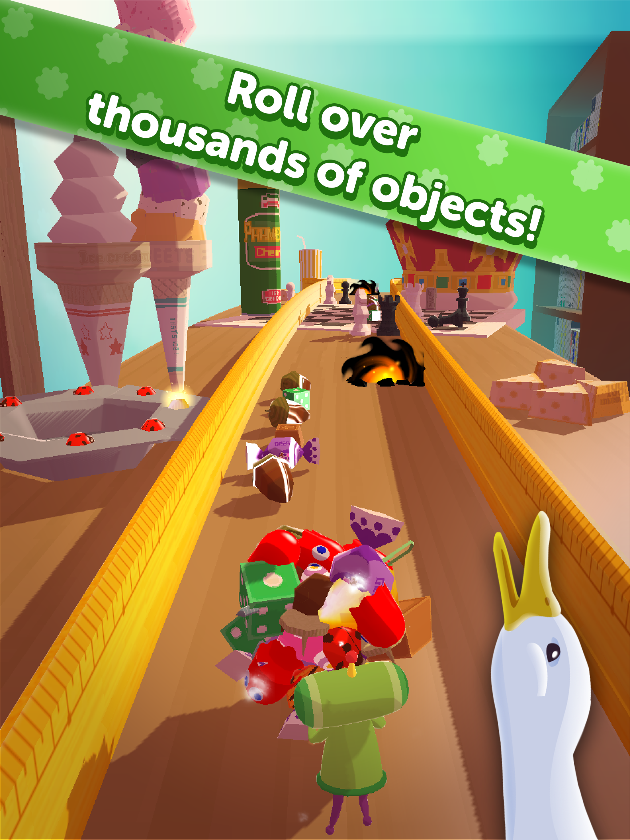 AMAZING KATAMARI DAMACY Game Screenshot