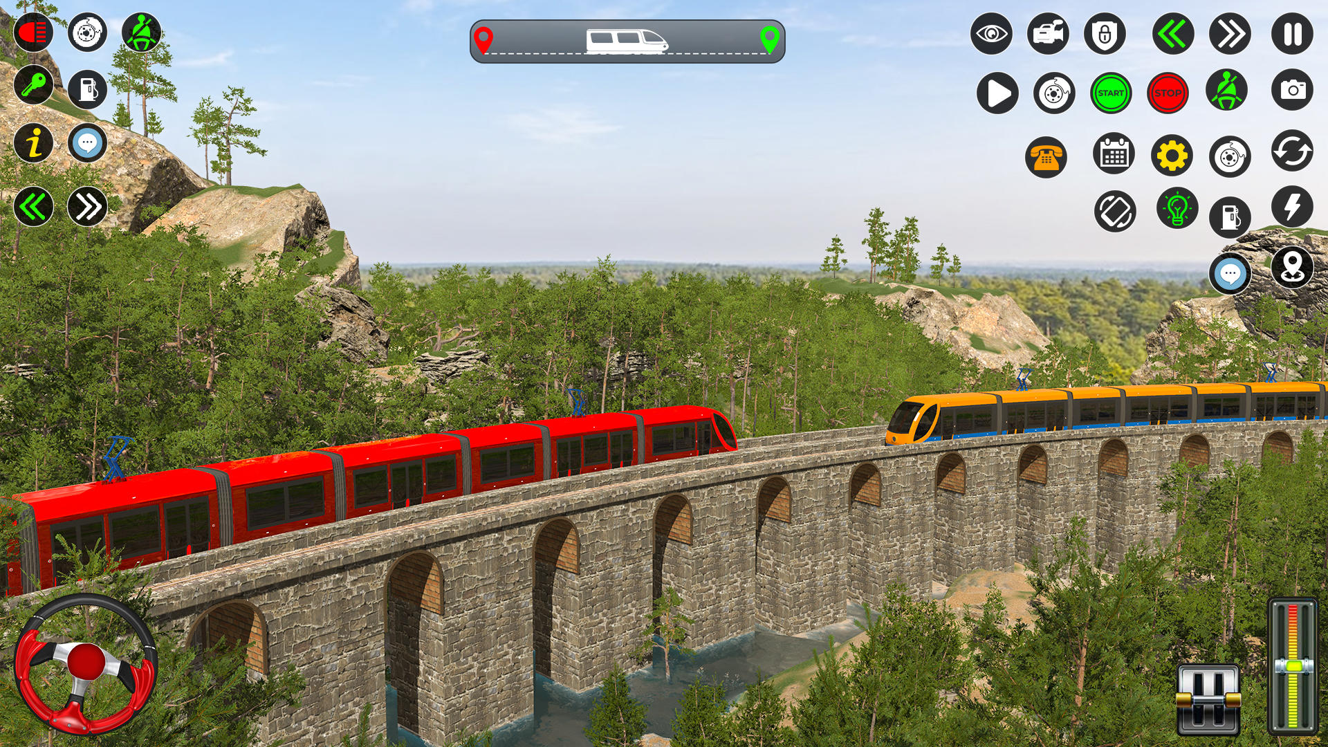 Screenshot 7 of Train Driving 3D - Train Games 