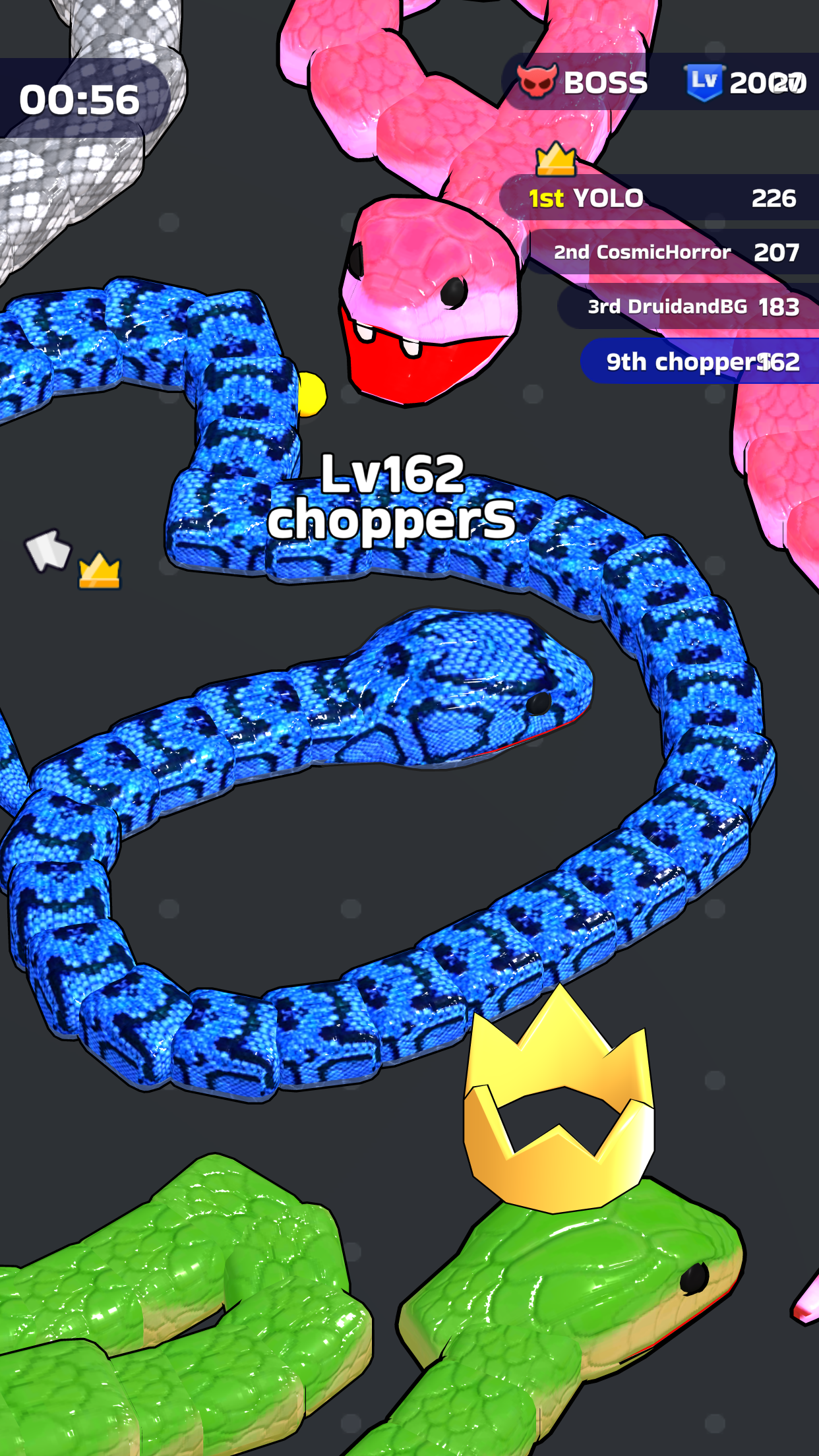Snake Clash! screenshot game