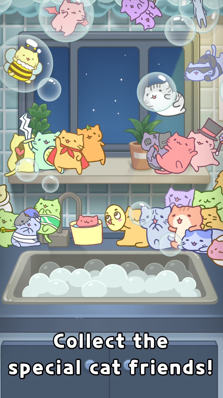 MitchiriNeko Bubble: Shooter Game Screenshot