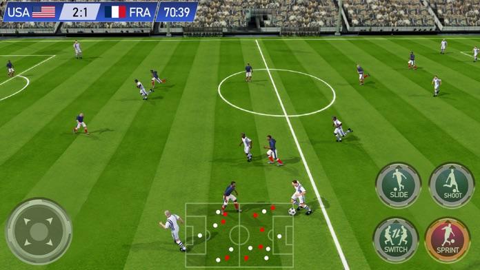 Cuplikan Layar Game Play Football 2024- Real Goal