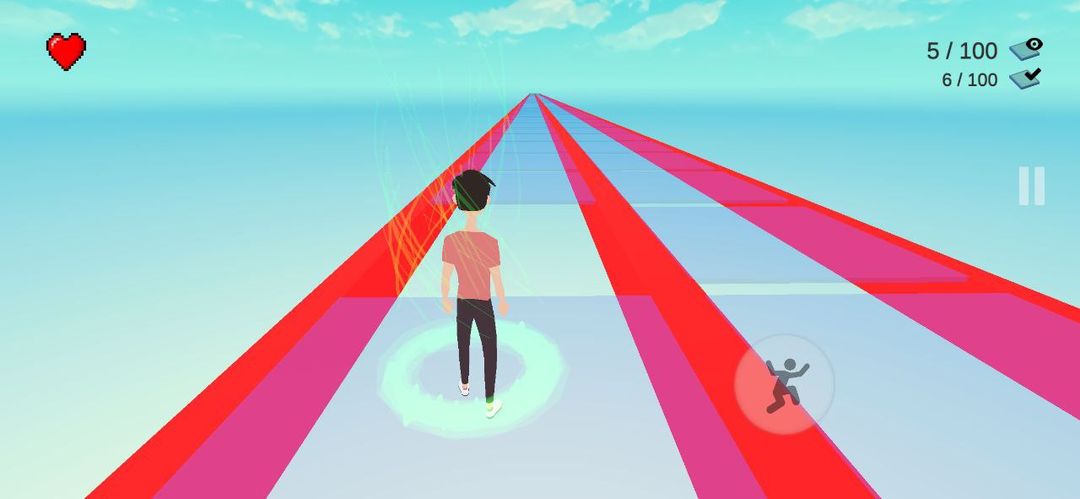 Screenshot of Glass Bridge Game