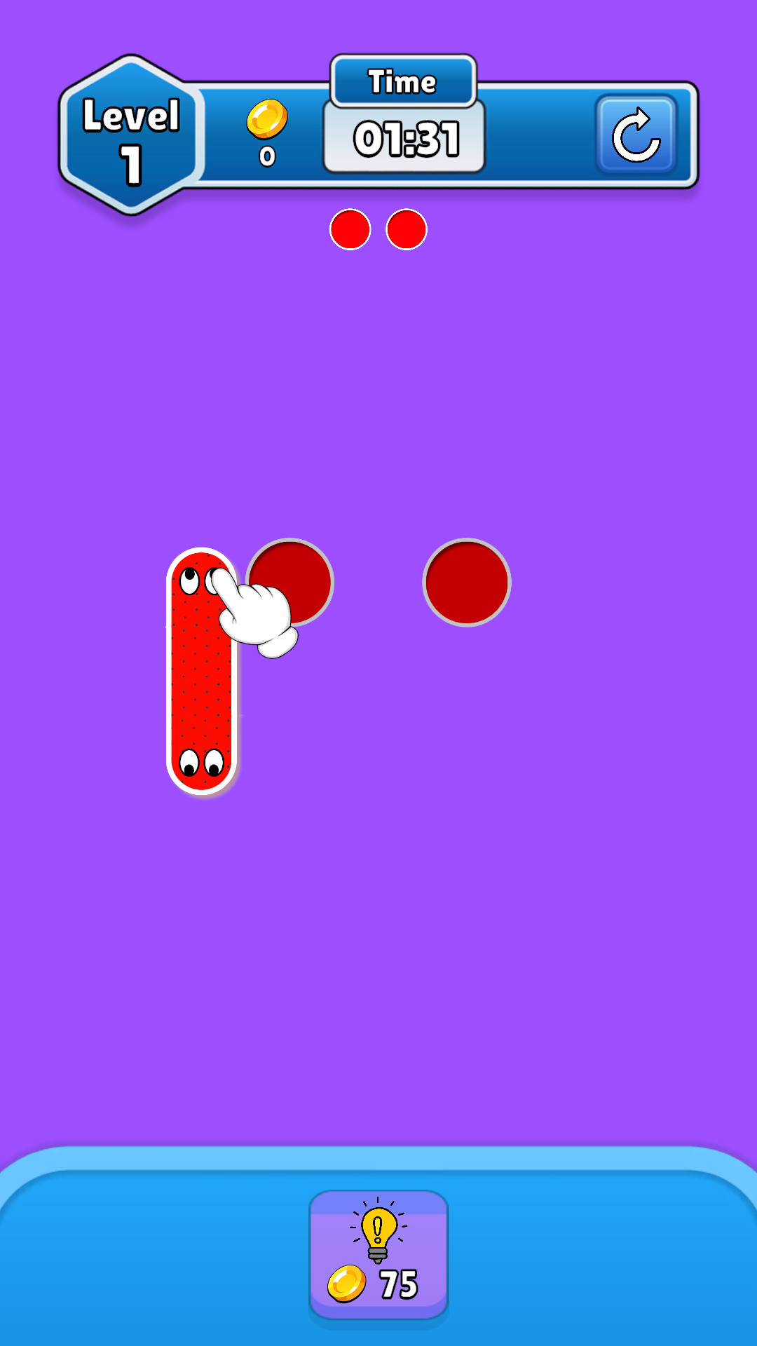 Color Snakes Game Screenshot