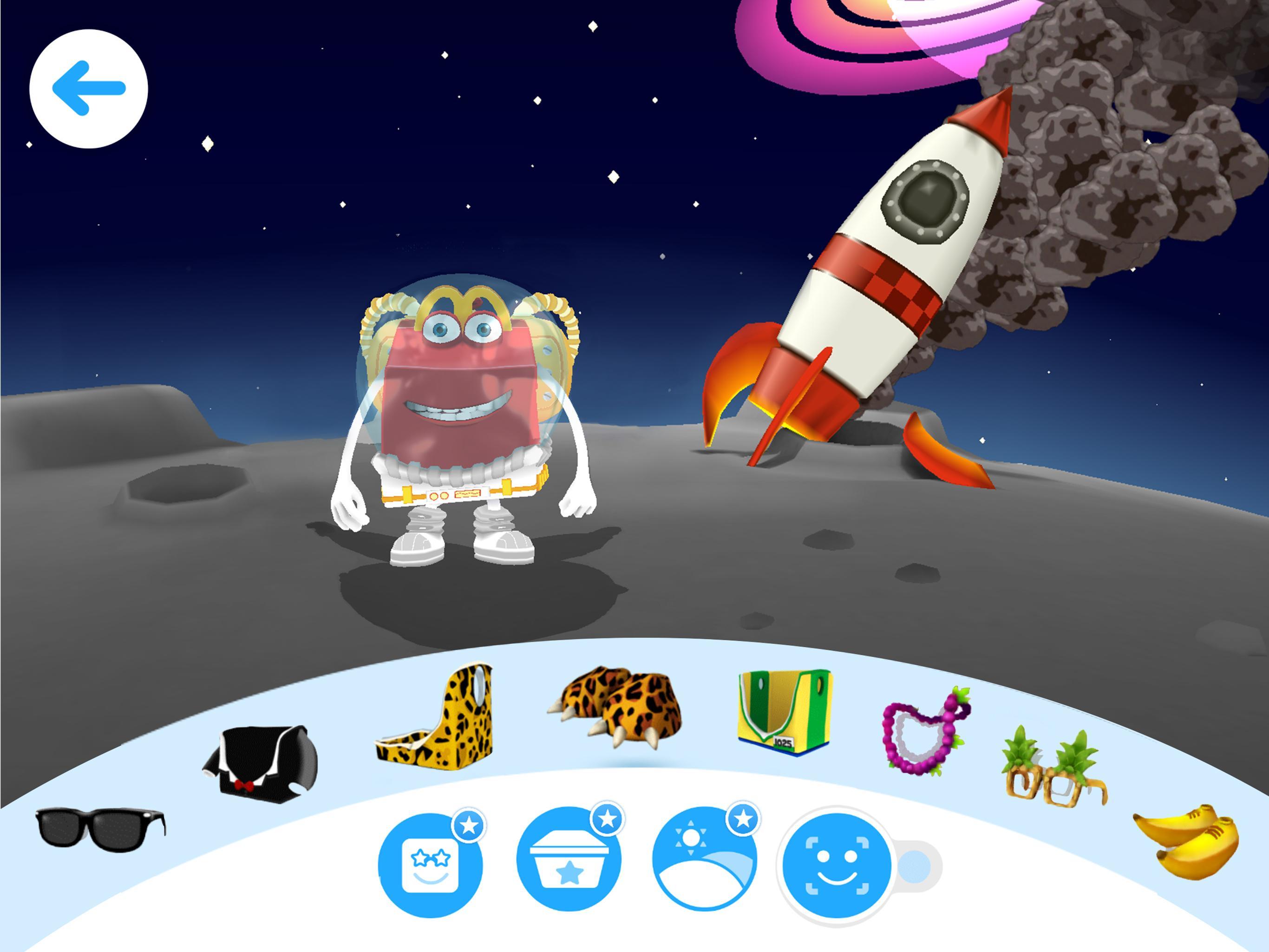 Captura de Tela do Jogo Happy Meal App