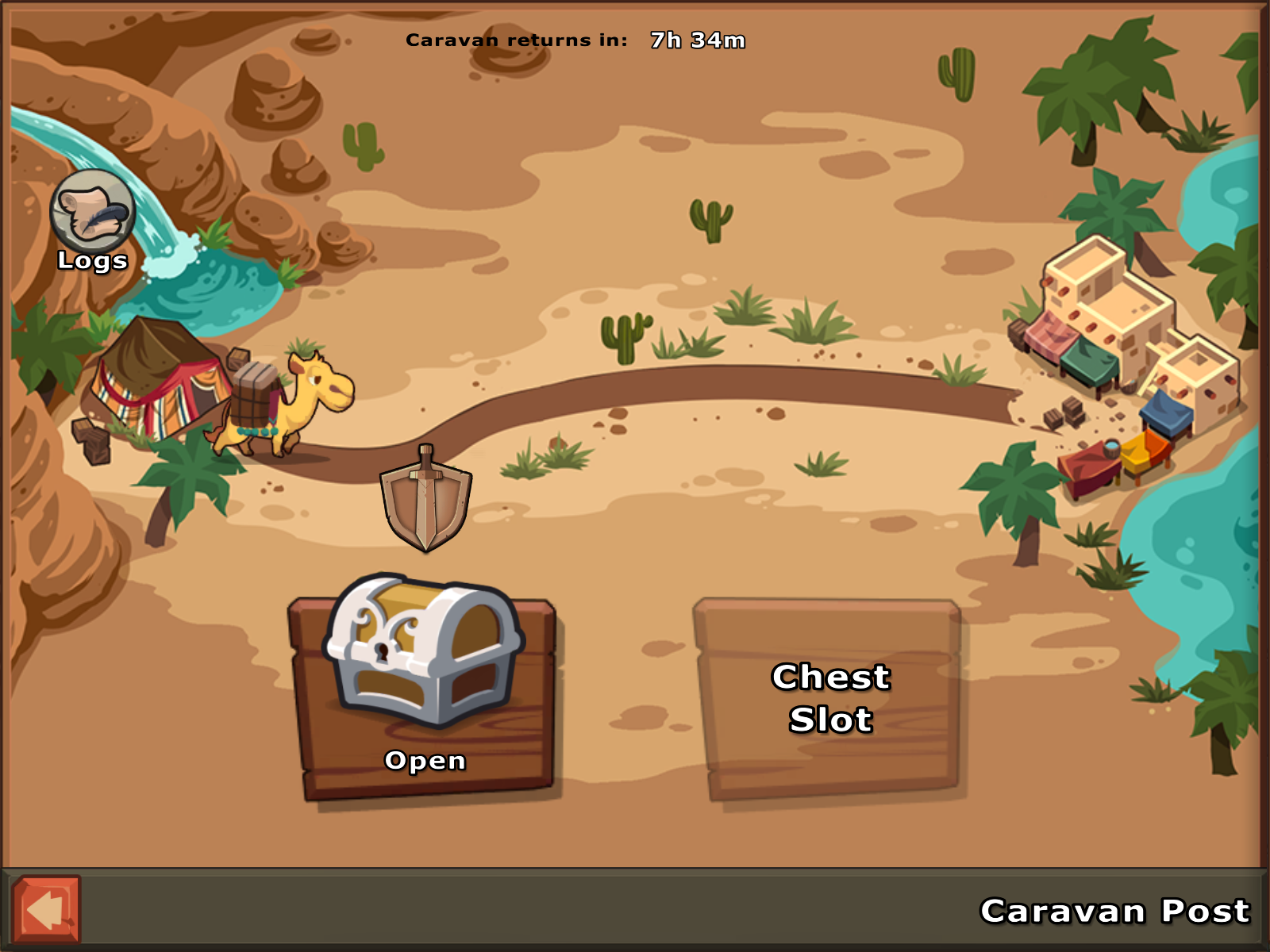 Knights and Glory - Battle Game Screenshot