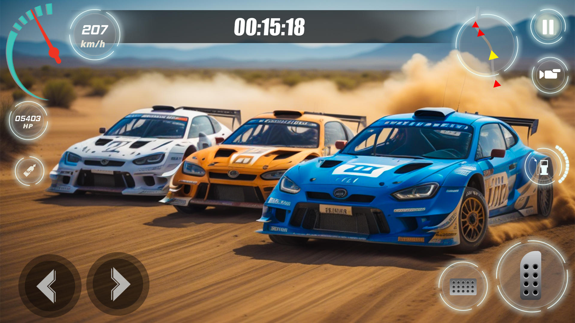 Screenshot 1 of เกมแข่งรถแรลลี่ออฟไลน์ 1.4