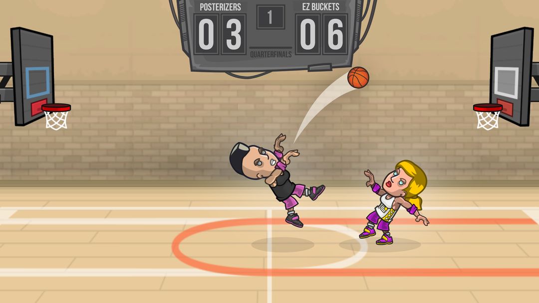 Basketball Battle screenshot game
