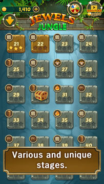 Jewels Jungle : Match 3 Puzzle Game Screenshot