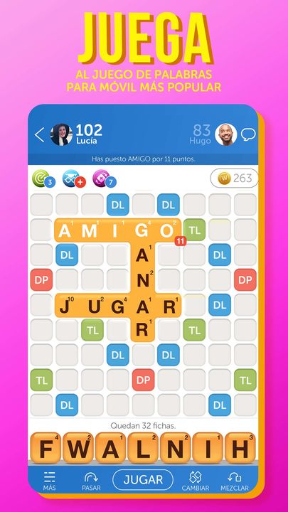Screenshot 1 of Words With Friends 2: Palabras 21.80.3