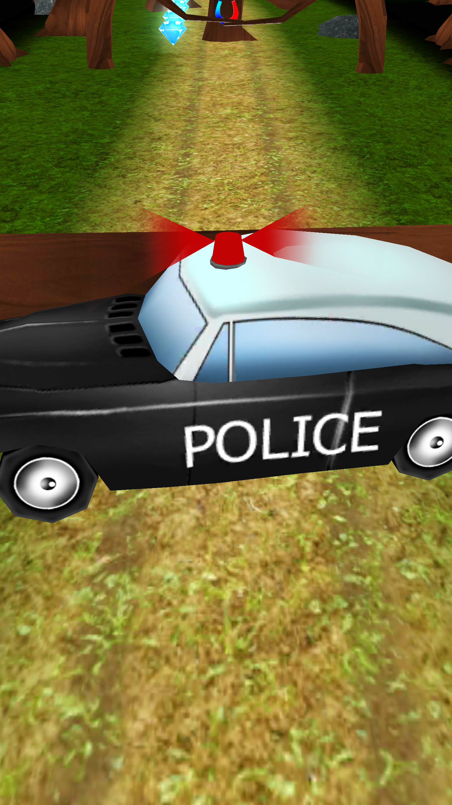 Police Chase Endless Runner Game Screenshot