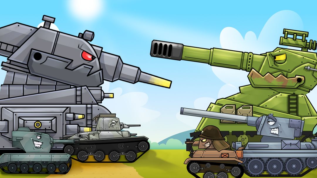 Merge Master Tanks: Tank wars 게임 스크린 샷