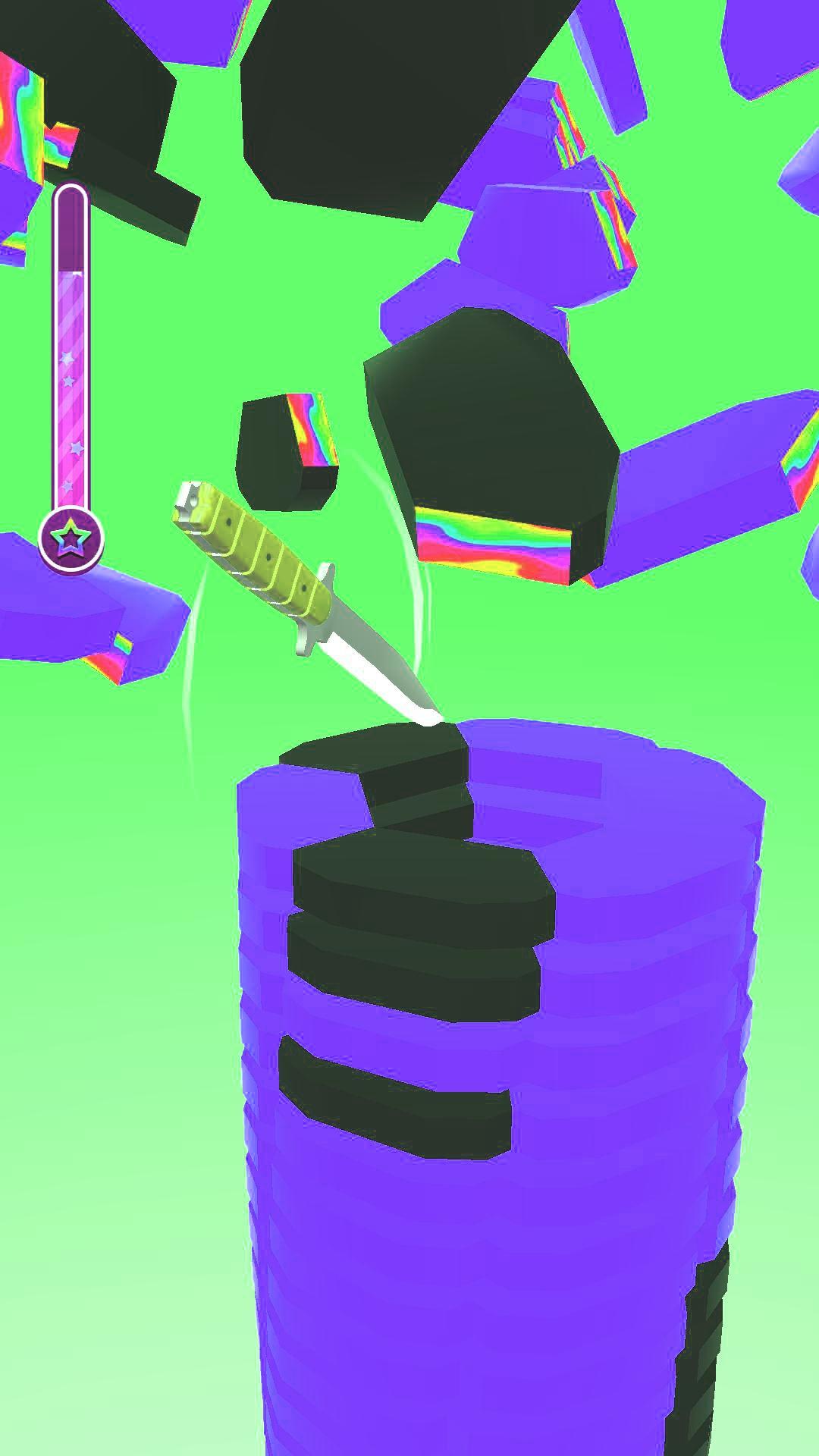 Stack Slicer Game Screenshot