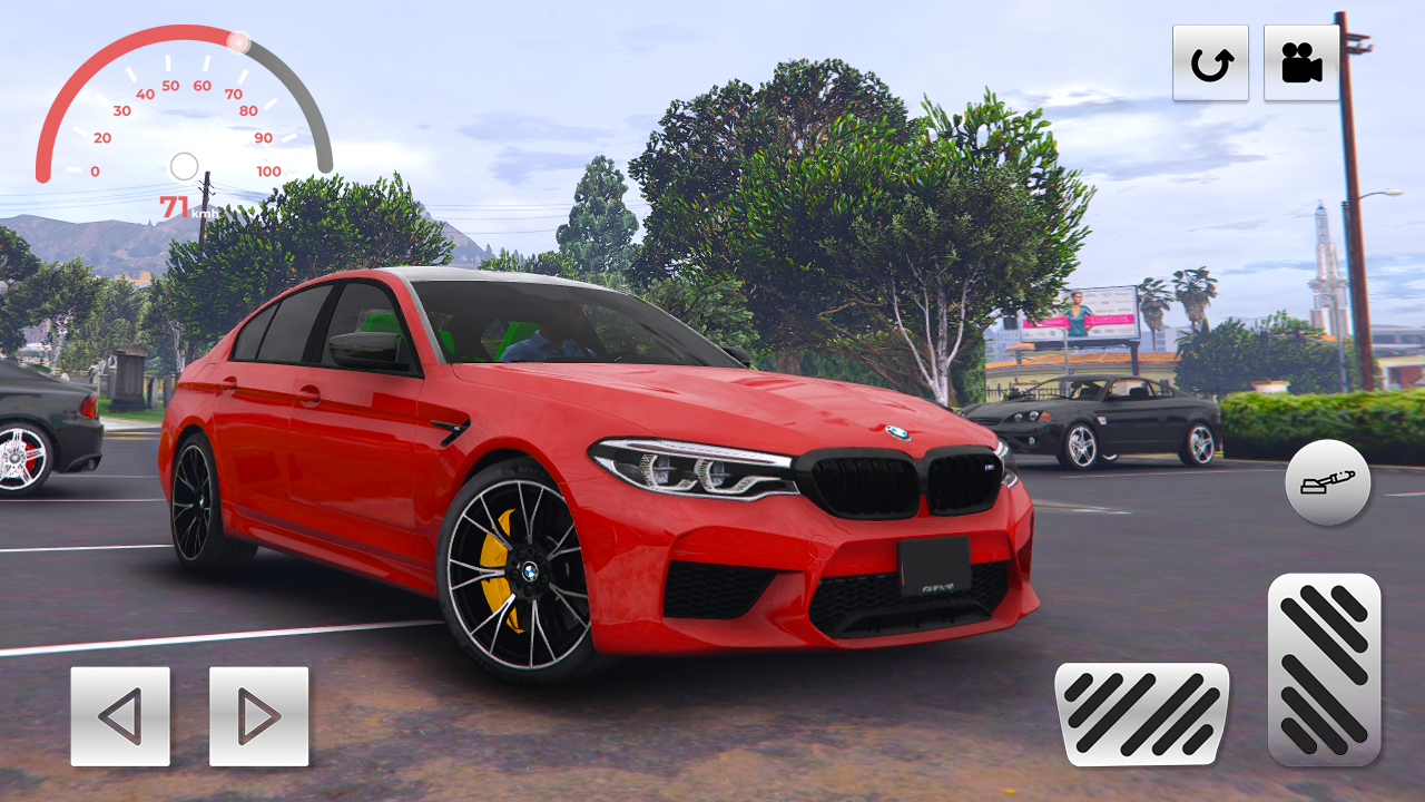 Drift Car BMW M5 F90 Racer Max Game Screenshot