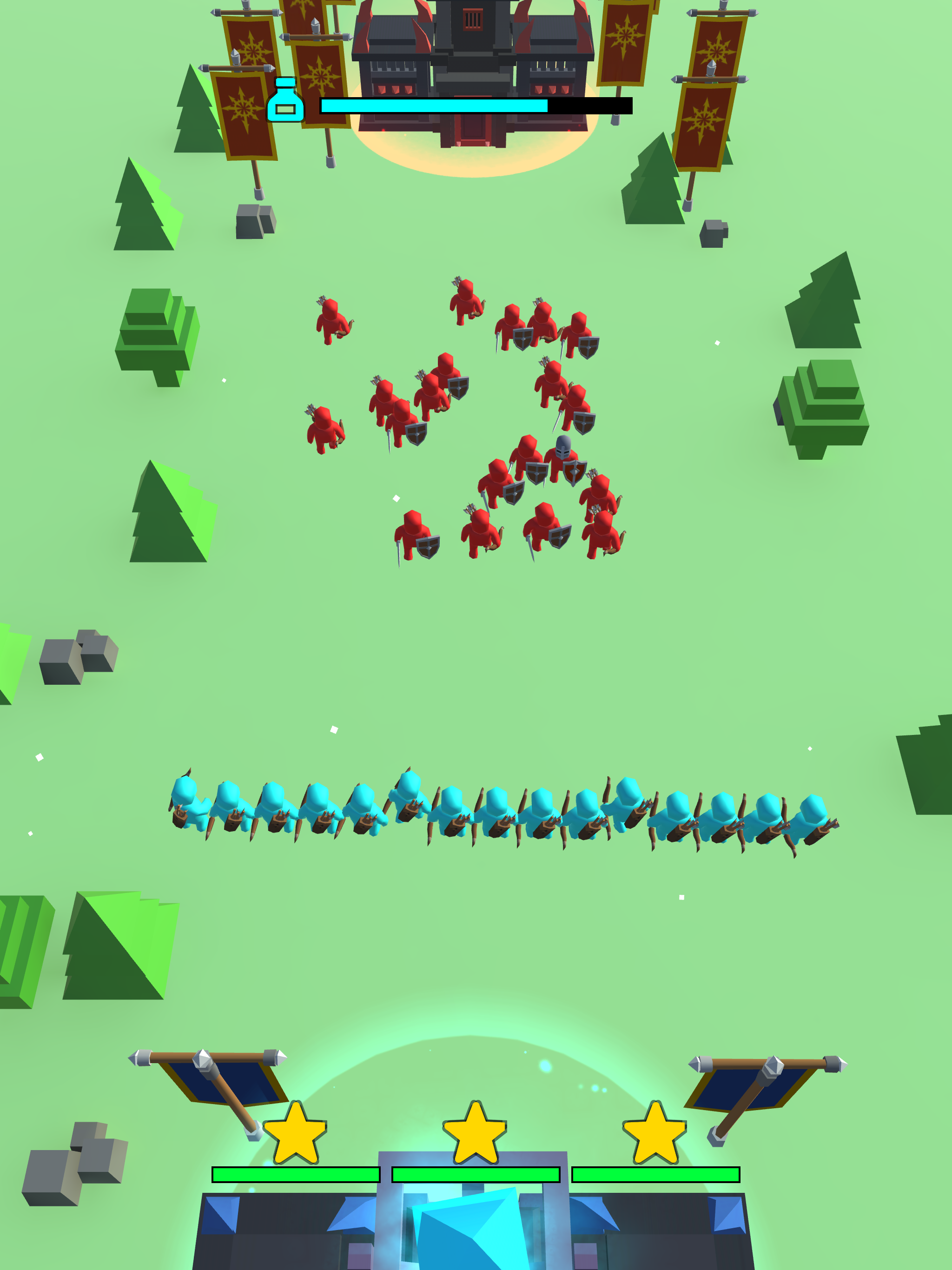 Draw Defence Game Screenshot