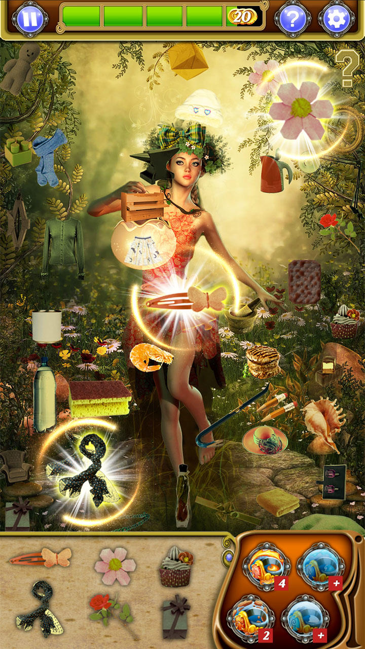 Hidden Object - Elven Forest Game Screenshot