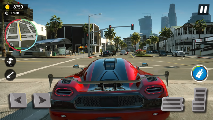 Crime City - Car Driving Games Game Screenshot