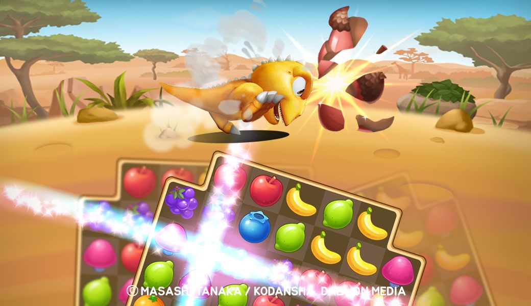 Screenshot of GON: Fruits Match3 Puzzle