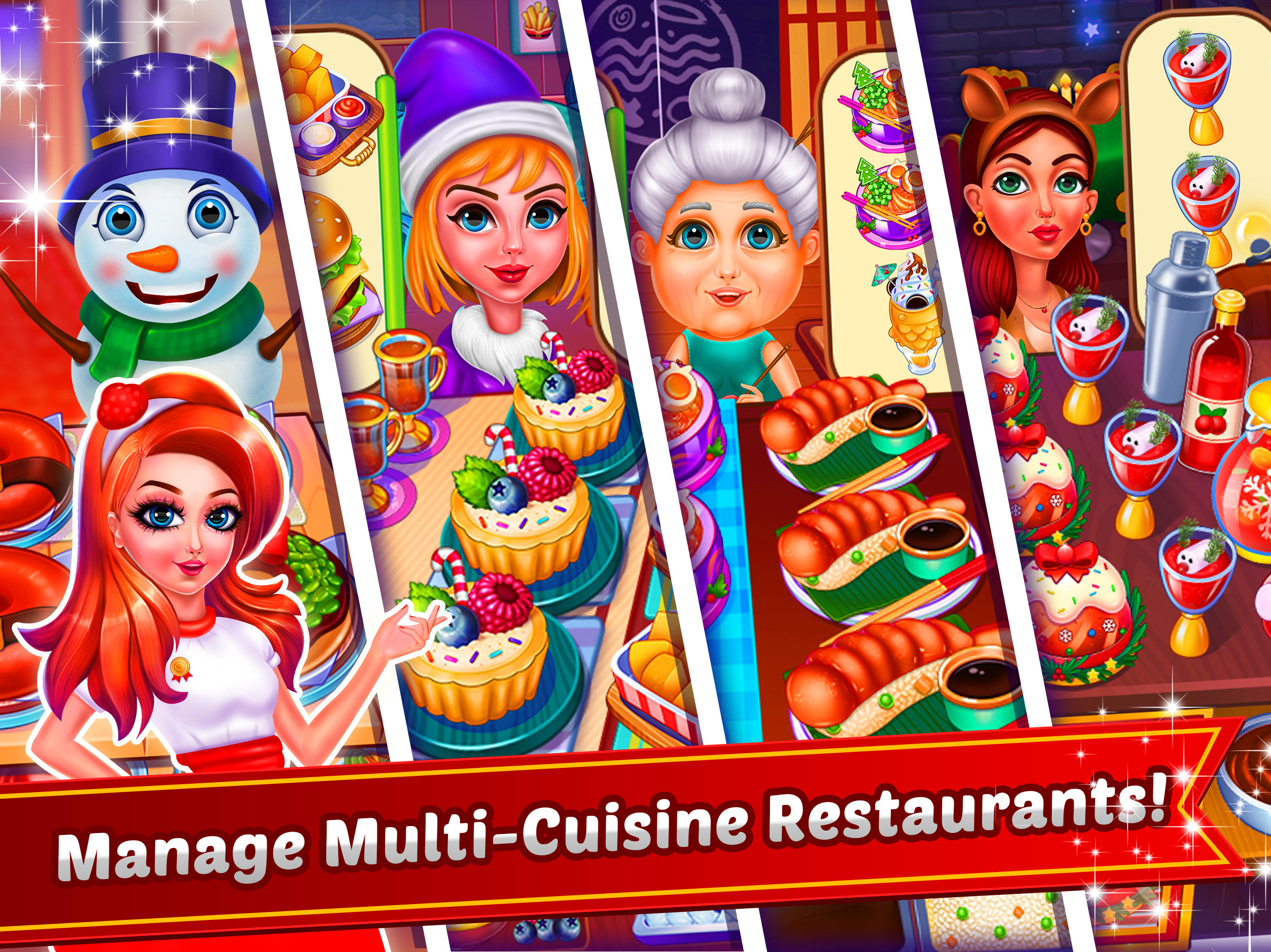 Screenshot of Christmas Diary - Cooking Game