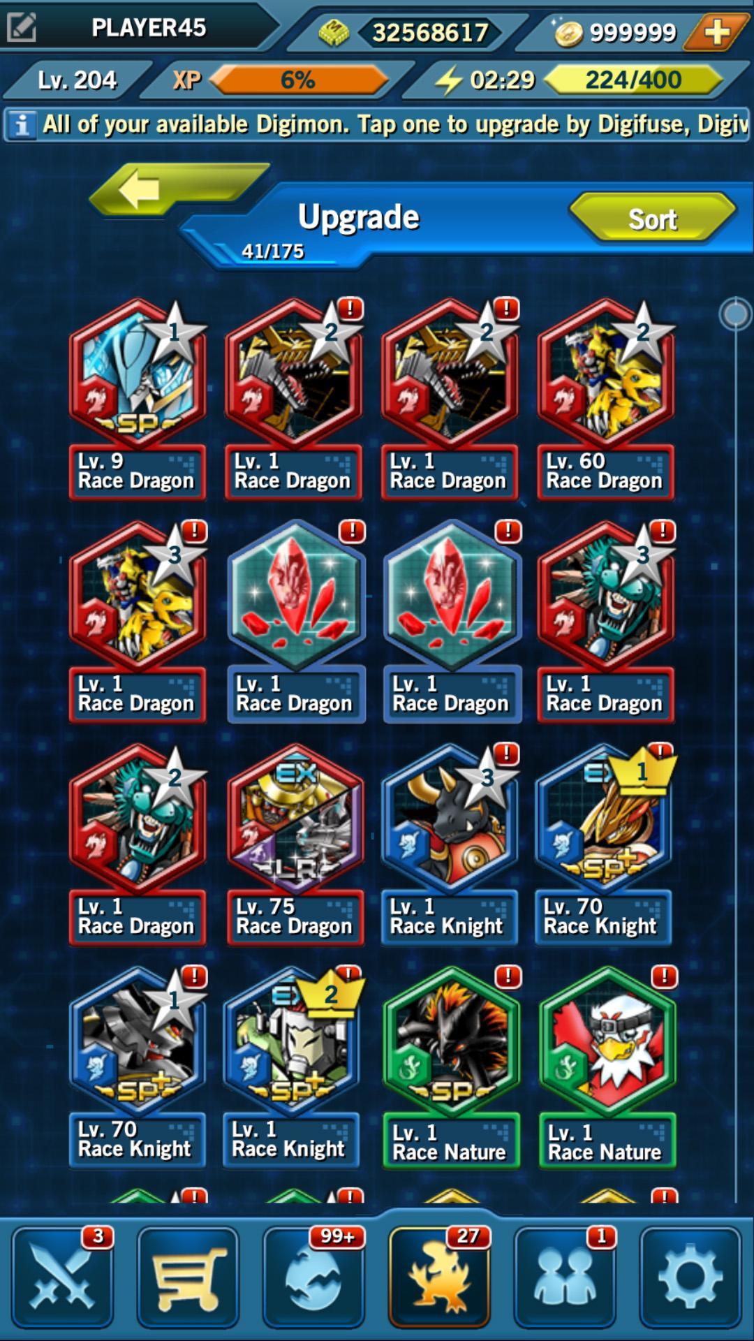 Digimon Heroes! Game Screenshot