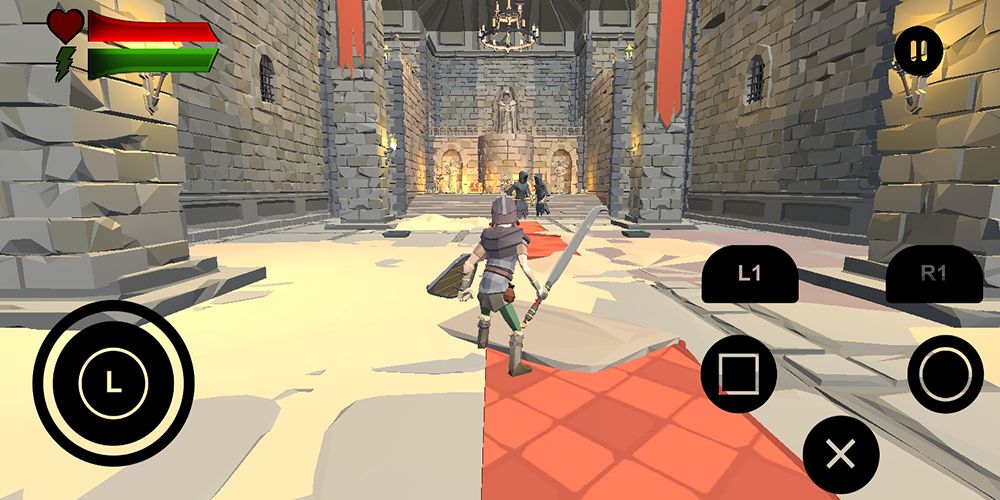 Screenshot of Battle of Polygon Warriors