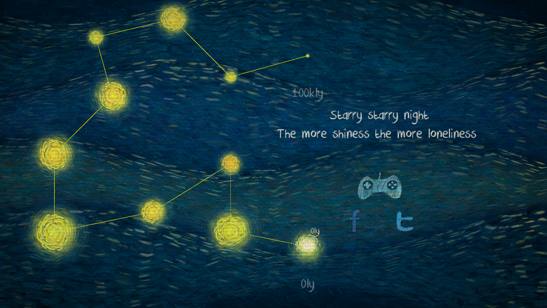 You Are 100k Light Years Away Game Screenshot