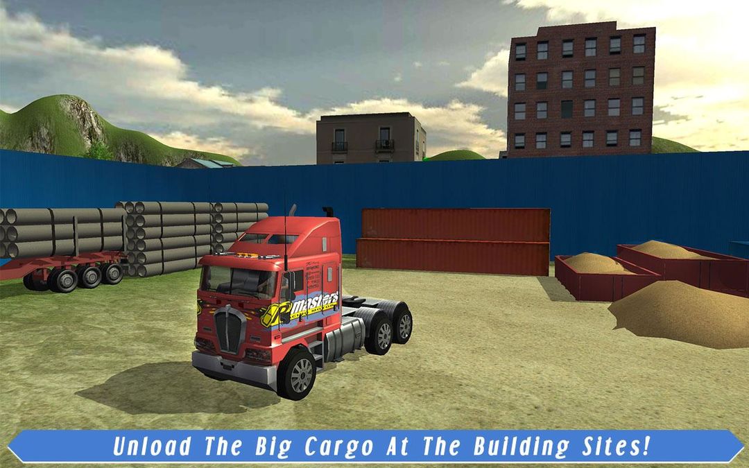 Screenshot of Cargo Truck American Transport