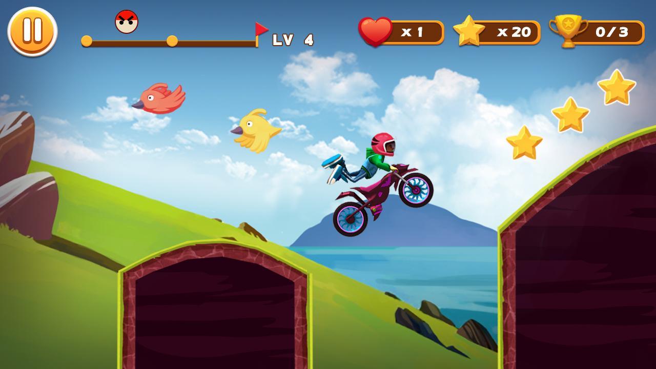 Stunt Moto Racing Game Screenshot