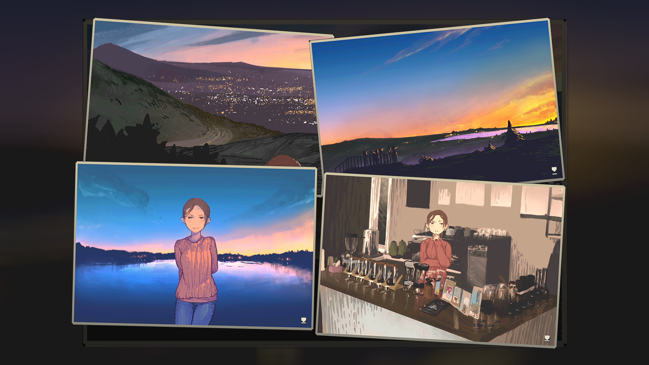 Sunset Road Game Screenshot